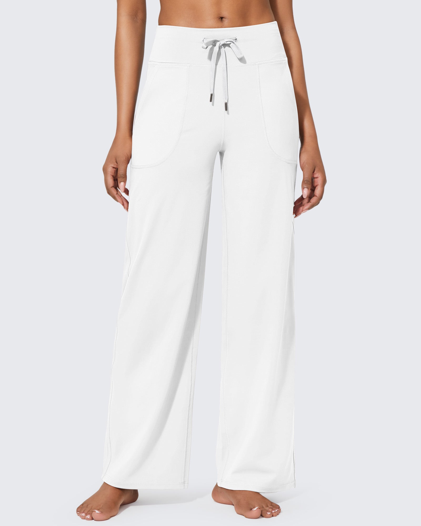 G4Free - EverGoing Business Casual High-Waist Wide Leg Pants Regular -GF23J190DF-XS