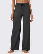 G4Free - EverGoing Business Casual High-Waist Wide Leg Pants Tall --GF23J191AA-S-GF23J191AB-M-GF23J191AC-L-GF23J191AD-XL