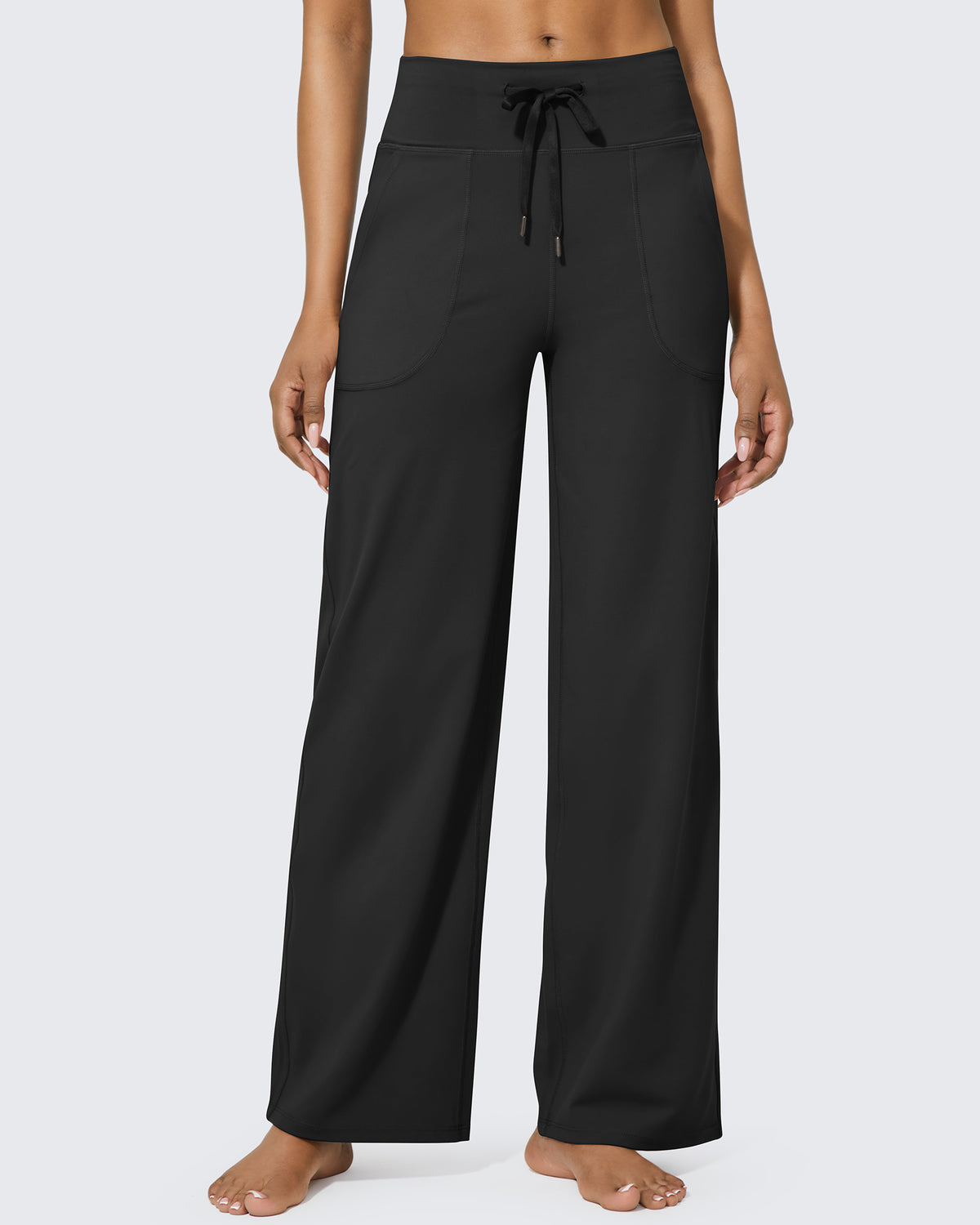 G4Free - EverGoing Business Casual High-Waist Wide Leg Pants Tall --GF23J191AA-S-GF23J191AB-M-GF23J191AC-L-GF23J191AD-XL