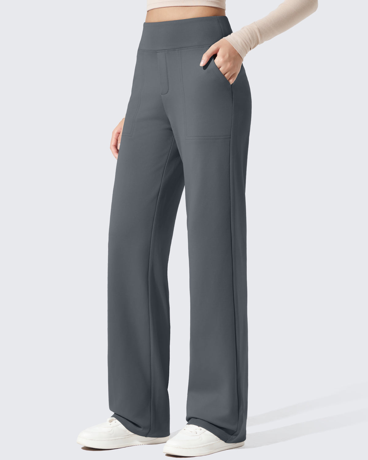 G4Free - EverGoing Fleece Lined High-Waisted Dressy Pants -GF24J238AA-S-GF24J239AA-S-GF24J240AA-S-GF24J238AB-M-GF24J239AB-M