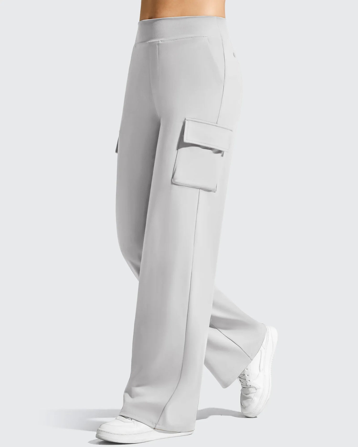 G4Free - EverGoing High-Waist 4 Pockets Wide Leg Cargo Pants -GF26J798A001A-S-GF26J799A001A-S-GF26J800A001A-S-GF26J798A001B-M-GF26J799A001B-M