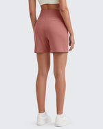 G4Free - EverGoing High-Waist Burmuda Athletic Shorts 5'' -GF25E342AF-XS-GF25E342AA-S-GF25E342AB-M-GF25E342AC-L-GF25E342AD-XL