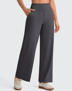 G4Free - EverGoing High Waist Stretch Dressy Cropped Pants Regular -GF25J468HF-XS