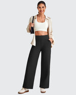 G4Free - EverGoing High Waist Stretch Dressy Cropped Pants Tall -GF25J469AF-XS-GF25J469AA-S-GF25J469AB-M-GF25J469AC-L-GF25J469AD-XL