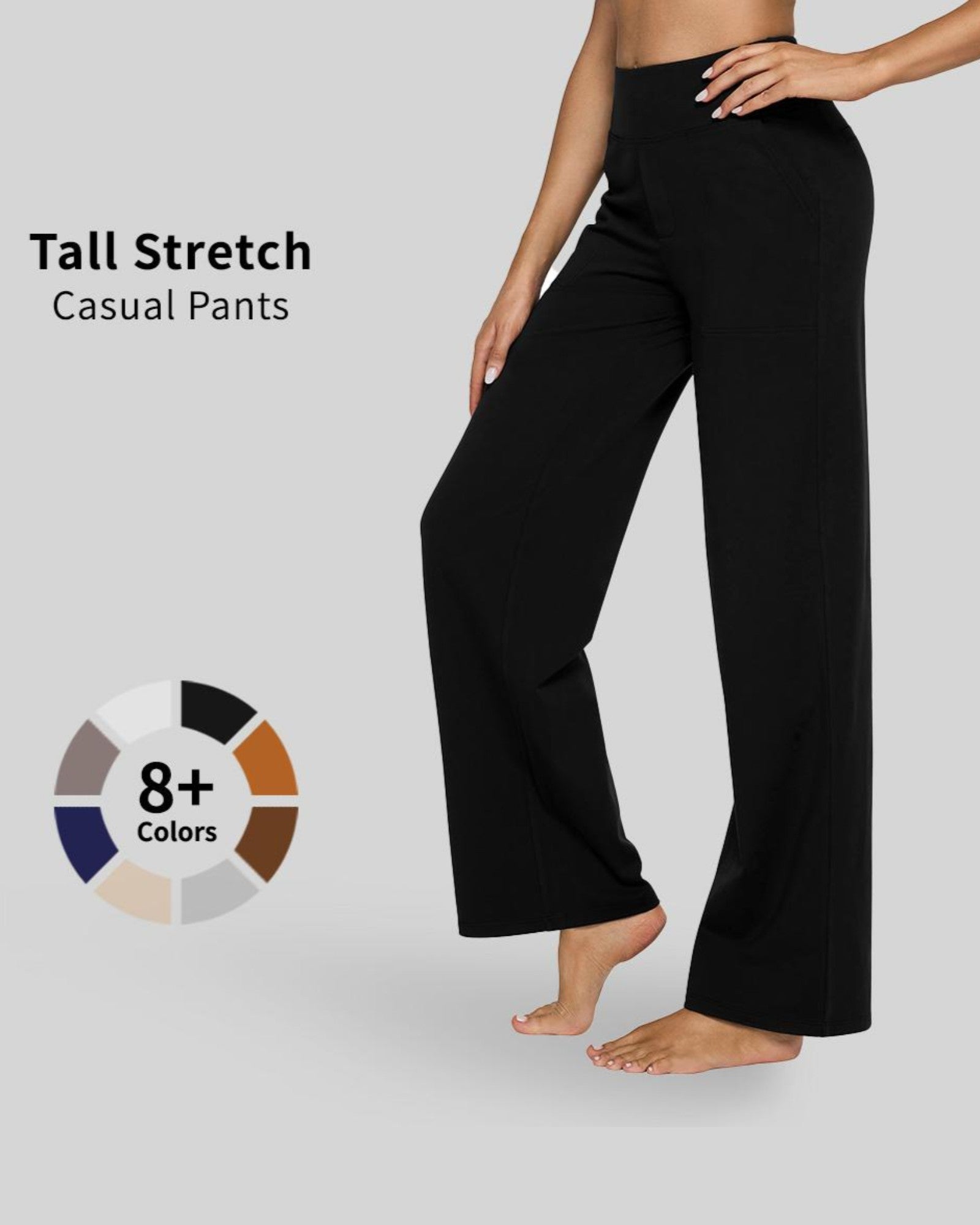 G4Free - EverGoing Loose High-Rise Business Casual Pants -GF23J183AA-S-GF23J172AA-S-GF23J184AA-S-GF23J183AB-M-GF23J172AB-M