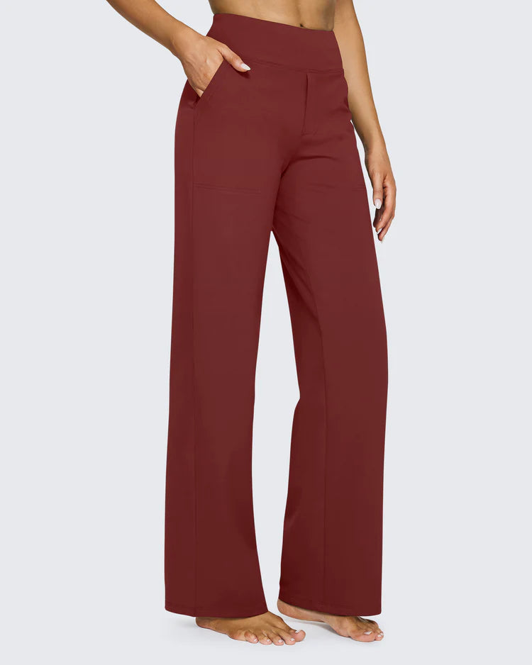 G4Free - EverGoing Loose High-Waist Business Casual Pants 27'' -GF25J391AF-XS-GF25J391AA-S-GF25J391AB-M-GF25J391AC-L-GF25J391AD-XL