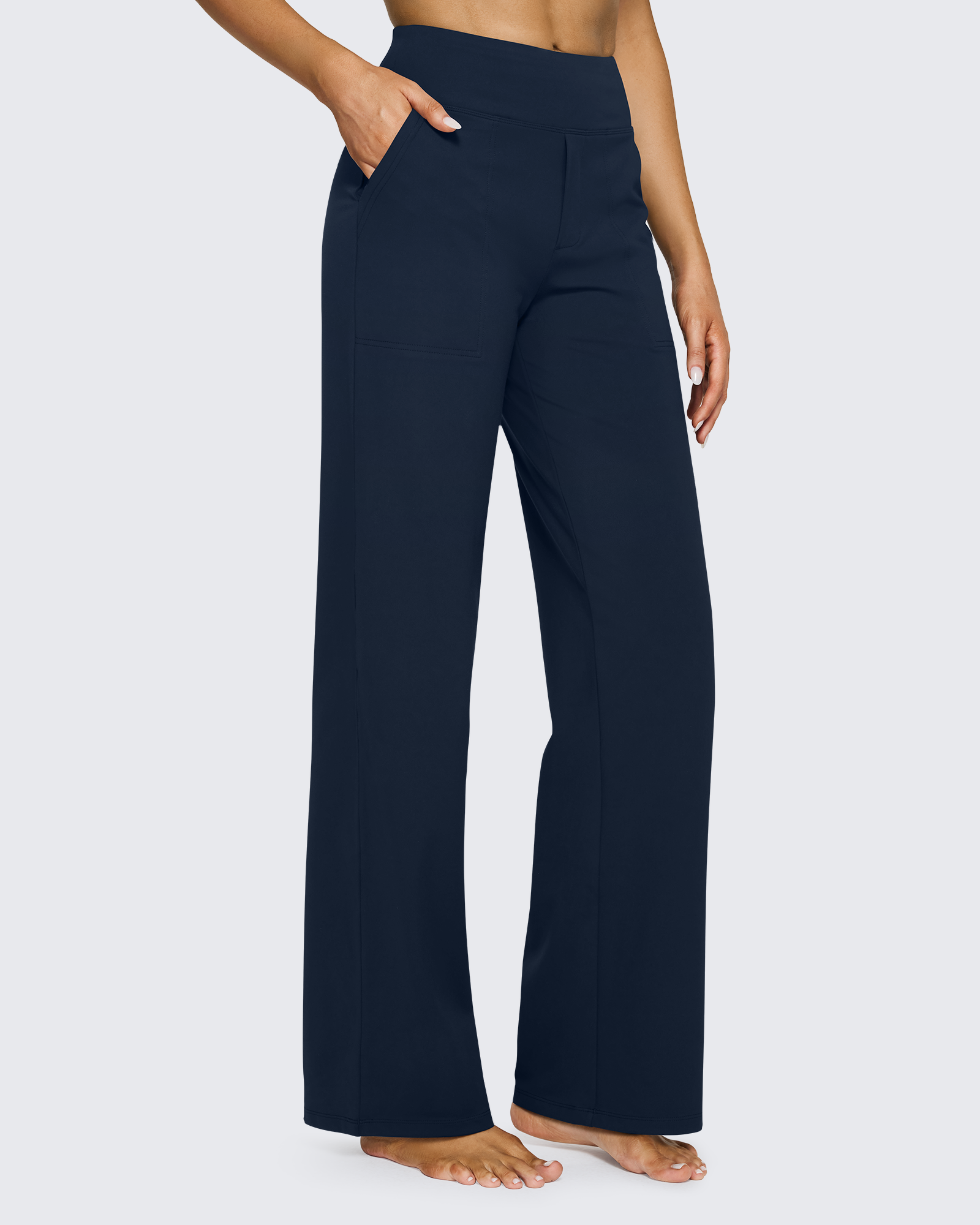 G4Free - EverGoing Loose High-Waist Business Casual Pants 27'' -GF25J391AF-XS-GF25J391AA-S-GF25J391AB-M-GF25J391AC-L-GF25J391AD-XL