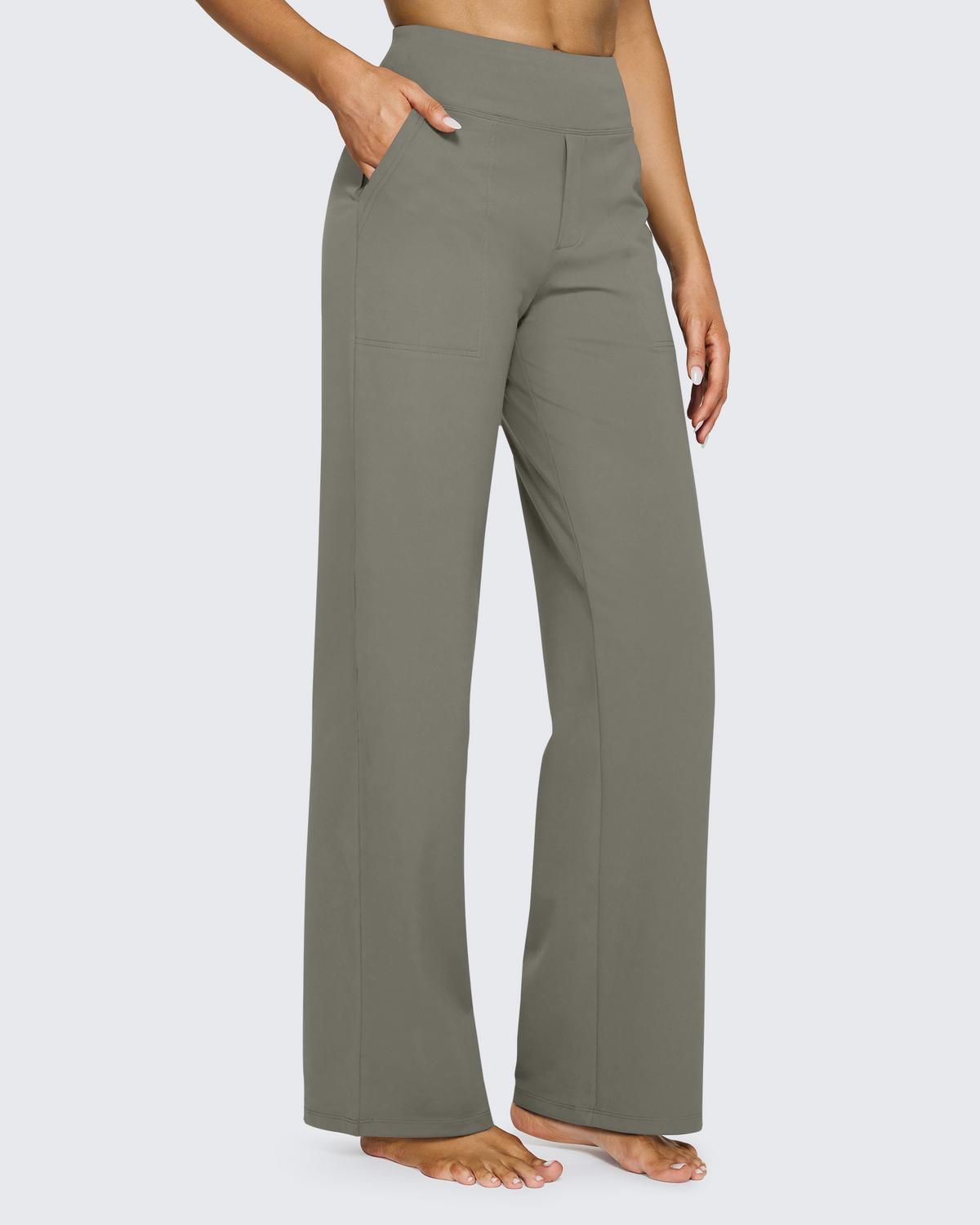 G4Free - EverGoing Loose High-Waist Business Casual Pants 33'' -GF23J184AF-XS-GF23J184AA-S-GF23J184AB-M-GF23J184AC-L-GF23J184AD-XL