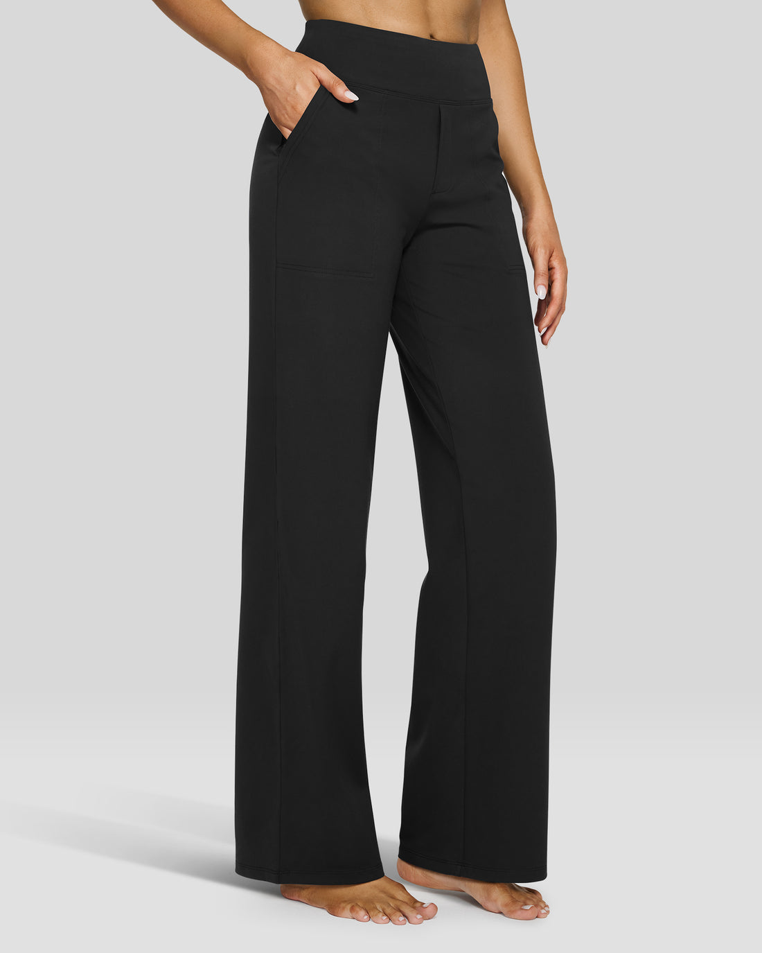 G4Free - EverGoing Loose High-Waist Business Casual Pants 33'' -GF23J184AF-XS-GF23J184AA-S-GF23J184AB-M-GF23J184AC-L-GF23J184AD-XL