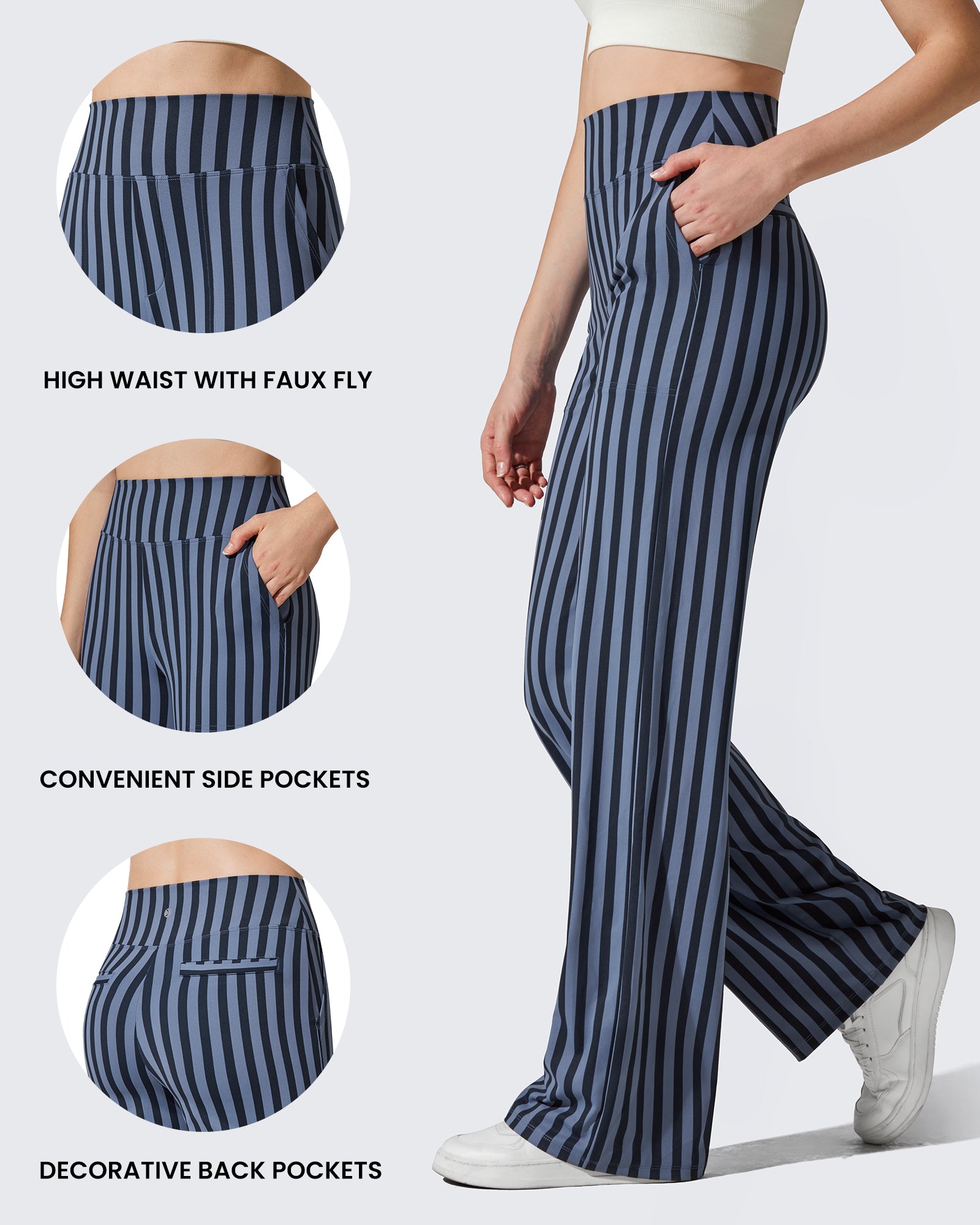 G4Free - EverGoing Loose High-Waist Business Casual Pants -GF23J172AF-XS-GF23J172AA-S-GF23J172AB-M-GF23J172AC-L-GF23J172AD-XL