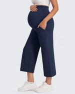 G4Free - EverGoing Maternity Capris Cropped Yoga Pants 21'' -GF25J307AA-S