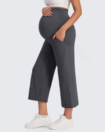 G4Free - EverGoing Maternity Capris Cropped Yoga Pants 21'' -GF25J307AA-S
