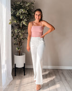 G4Free - EverGoing Wide Leg High-Waist Casual Pants Regular -GF22D061AF-XS-GF22D061AA-S-GF22D061AB-M-GF22D061AC-L-GF22D061AD-XL