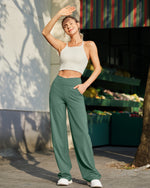 G4Free - EverGoing Wide Leg High-Waist Casual Pants Tall -GF23D171CA-S-GF23D171CB-M-GF23D171CC-L-GF23D171CD-XL-GF23D171CE-XXL