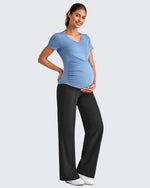 G4Free - EverGoing Wide Leg Pockets Front Pleats Maternity -GF25JY414AA-S-GF25JY449AA-S-GF25JY450AA-S-GF25JY414AB-M-GF25JY449AB-M