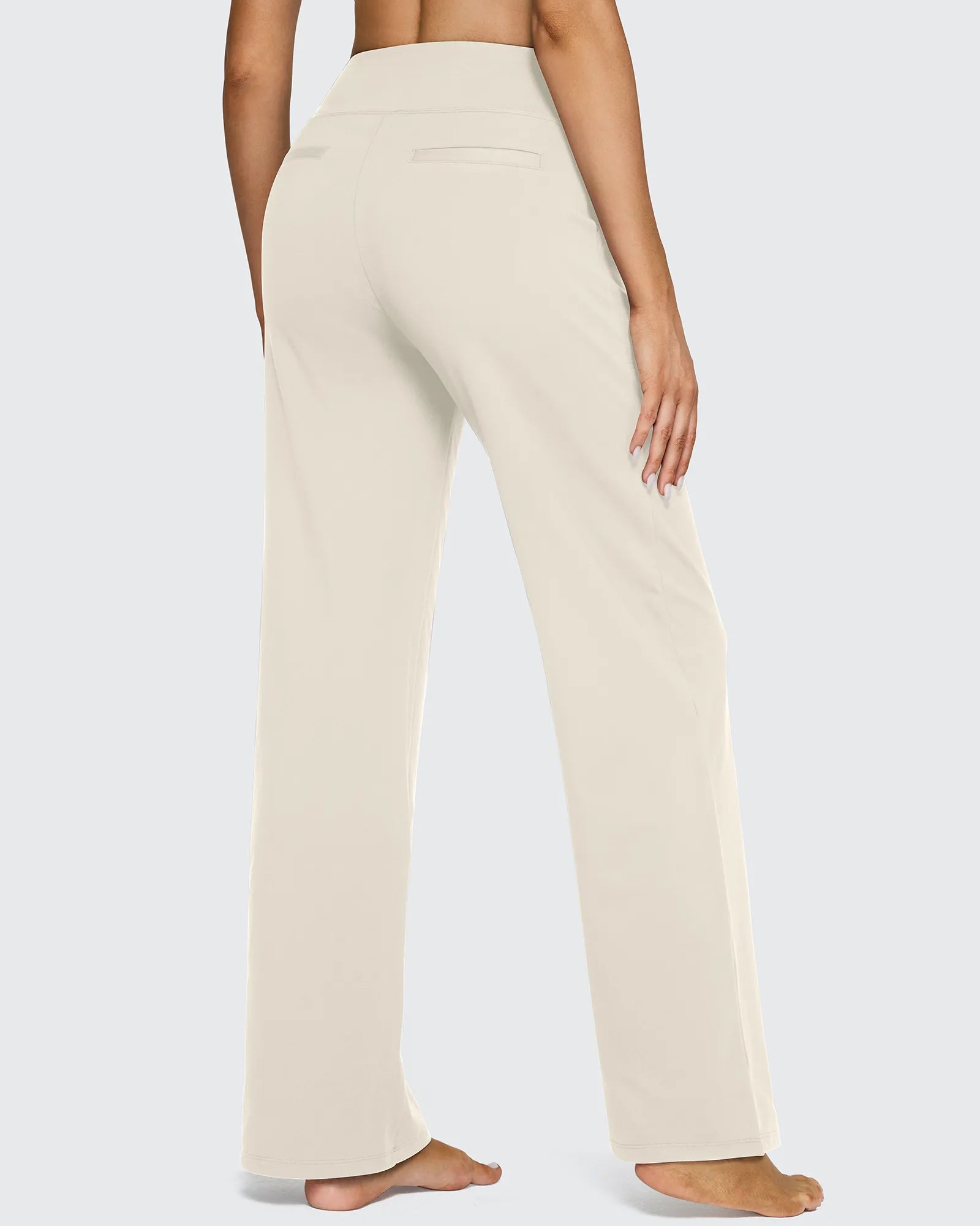 G4Free - EverGoing Wide Leg Yoga Pants Business Casual 27'' -GF25J391AF-XS