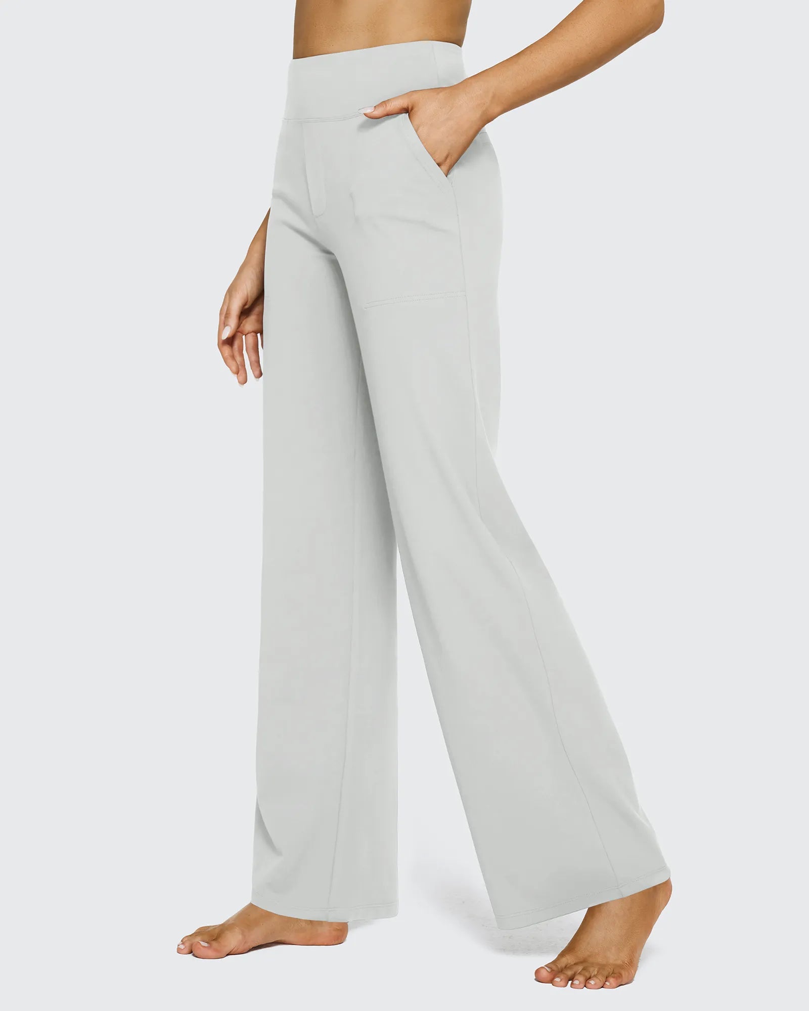 G4Free - EverGoing Wide Leg Yoga Pants Business Casual 29'' -GF23J183AF-XS