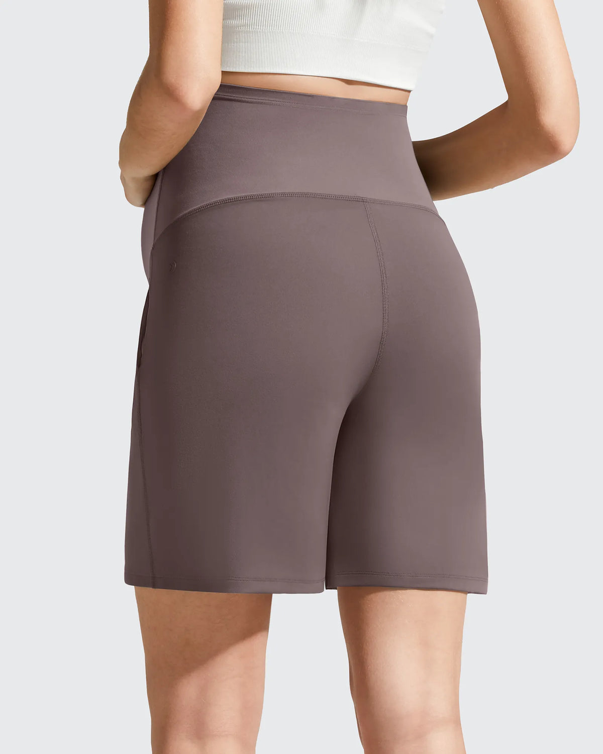 G4Free - Evergoing Front Pleats Pockets Maternity Shorts -GF26EY794F001A-S-GF26EY794F001B-M-GF26EY794F001C-L-GF26EY794F001D-XL-GF26EY794F001E-XXL