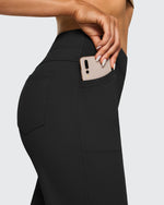 G4Free - Fleece Lined High-Waist Flare Work Pants -GF23A192CA-S-GF23A167DA-S-GF23A193CA-S-GF23A192CB-M-GF23A167DB-M