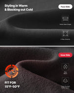 G4Free - Fleece Lined Straight Leg Winter Thermal Work Trousers -GF25D628CF-XS-GF25D629CF-XS-GF25D630CF-XS-GF25D628CA-S-GF25D629CA-S