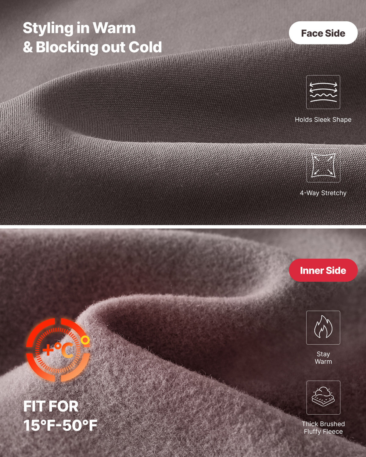 G4Free - Fleece Lined Straight Leg Winter Thermal Work Trousers -GF25D628CF-XS-GF25D629CF-XS-GF25D630CF-XS-GF25D628CA-S-GF25D629CA-S