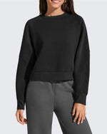 G4Free - Flurrylux Cropped Crewneck Fleece Lined Pullover  Sweatshirts -GF25F756CF-XS-GF25F756CA-S-GF25F756CB-M-GF25F756CC-L-GF25F756CD-XL