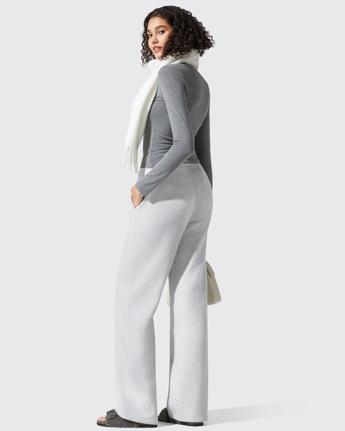 G4Free - Flurrylux Elastic Waist Cotton Fleece Lined Sweatpants -GF25J653AF-XS-GF25J654AF-XS-GF25J655AF-XS-GF25J653AA-S-GF25J654AA-S