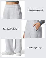 G4Free - Flurrylux Elastic Waist Cotton Fleece Lined Sweatpants -GF25J653AF-XS-GF25J654AF-XS-GF25J655AF-XS-GF25J653AA-S-GF25J654AA-S