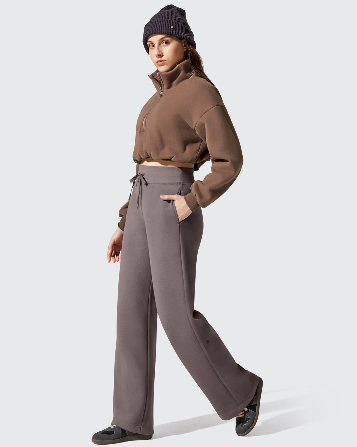 G4Free - Flurrylux Fleece Lined Drawstring Cotton Thermal Pants -GF25J707AF-XS-GF25J708AF-XS-GF25J709AF-XS-GF25J707AA-S-GF25J708AA-S