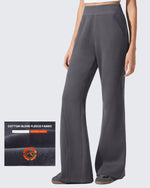 G4Free - Flurrylux Fleece Lined Loose Flare Sweatpants -GF25A602AF-XS
