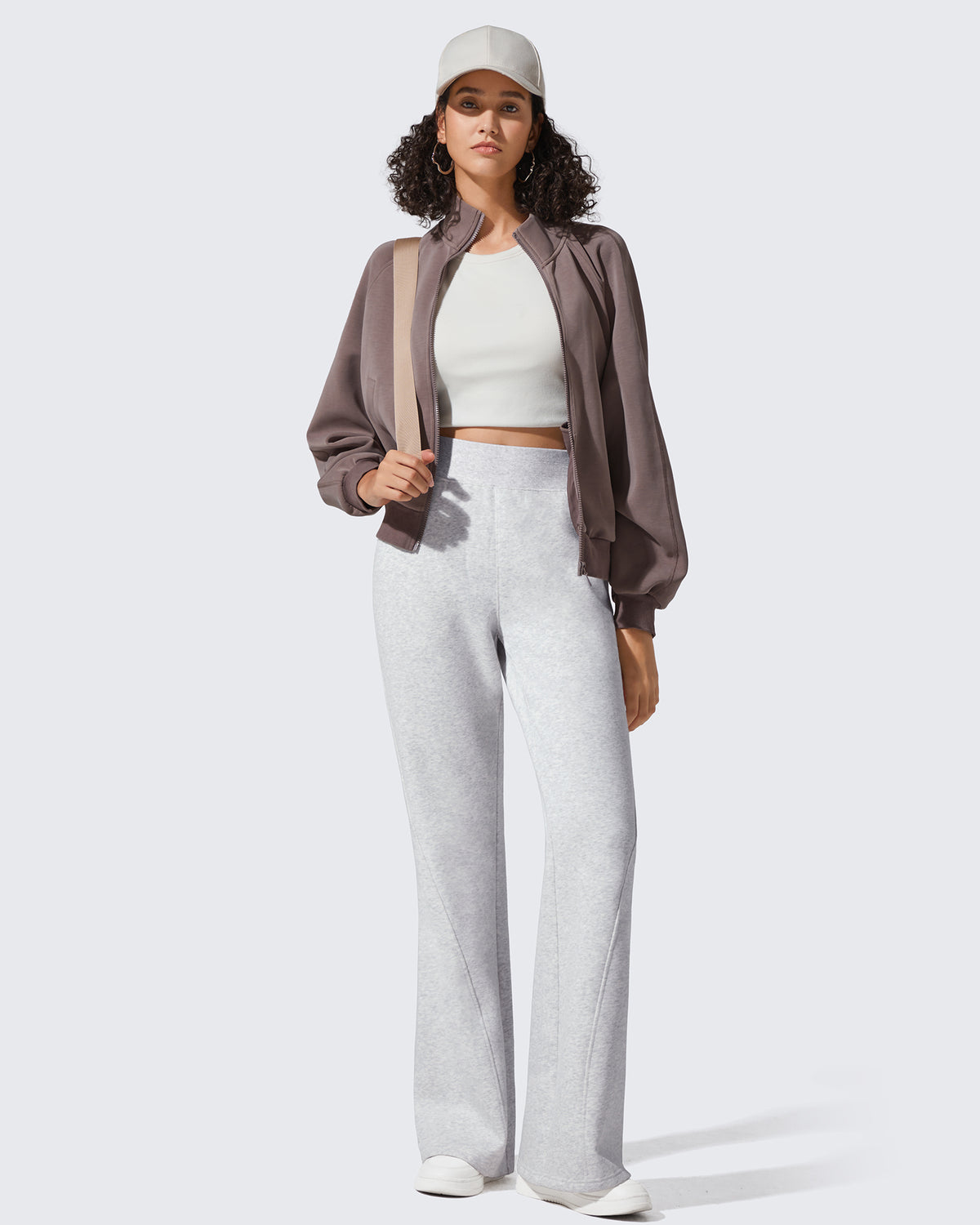 G4Free - Flurrylux Fleece Lined Loose Flare Sweatpants -GF25A602AF-XS-GF25A603AF-XS-GF25A604AF-XS-GF25A602AA-S-GF25A603AA-S