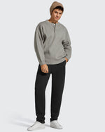 G4Free - Flurrylux Men's Fleece-Lined Drawstring Cotton Straight Leg Pants -GF25DM687DA-S-GF25DM688DA-S-GF25DM687DB-M-GF25DM688DB-M-GF25DM687DC-L