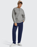 G4Free - Flurrylux Men's Fleece-Lined Drawstring Cotton Straight Leg Pants -GF25DM687DA-S-GF25DM688DA-S-GF25DM687DB-M-GF25DM688DB-M-GF25DM687DC-L