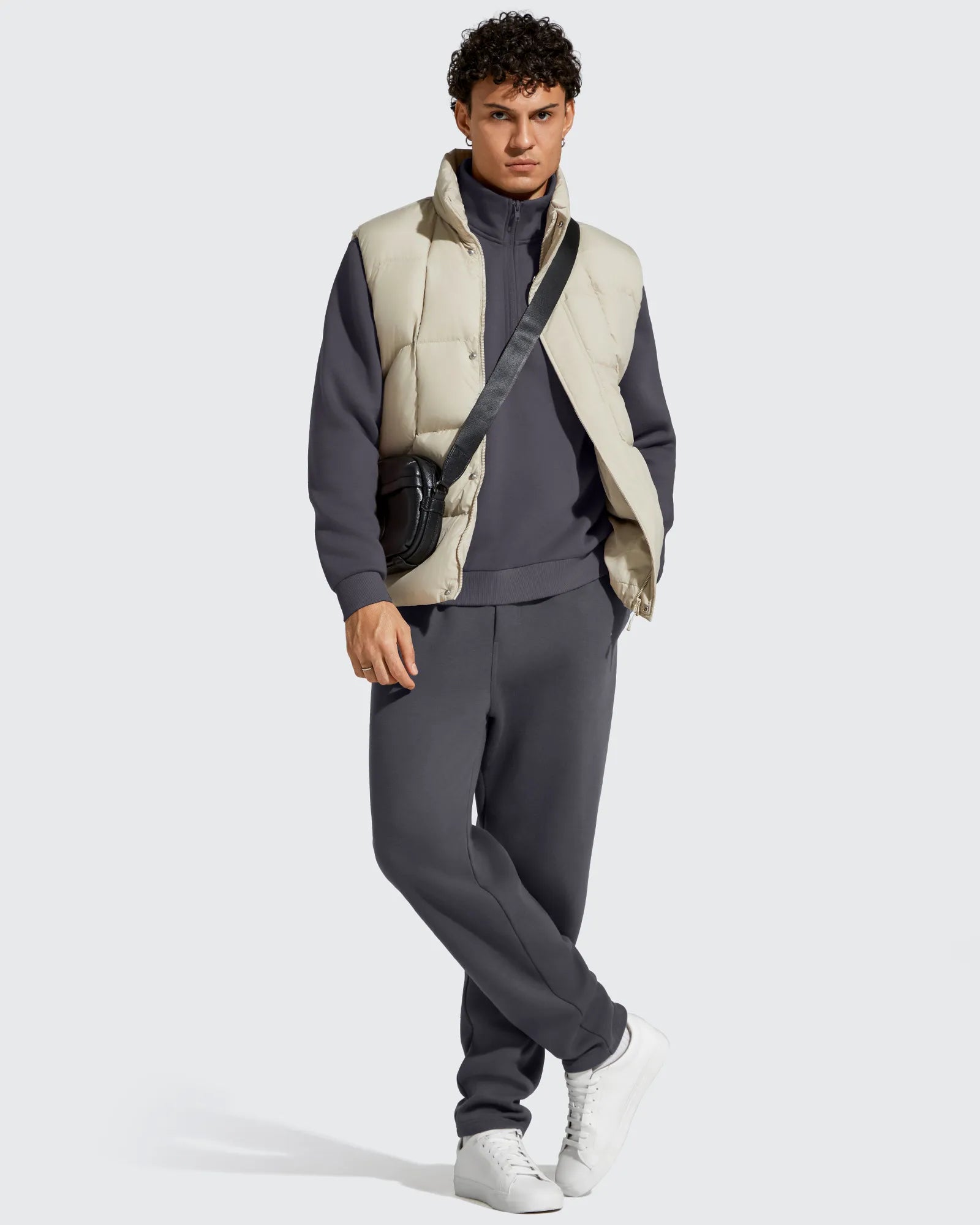 G4Free - Flurrylux Men's Fleece Lined Half Zip Pullover Hoodies -GF25FM740AA-S-GF25FM740AB-M-GF25FM740AC-L-GF25FM740AD-XL-GF25FM740AE-XXL