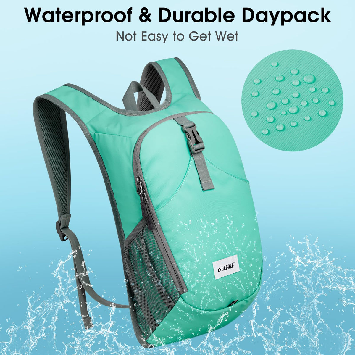 G4Free - G4Free 10L Lightweight Small Hiking Backpack -TN23B228A-TN23B228C-TN23B228B