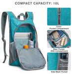 G4Free - G4Free 10L Small Travel Hiking Daypack -TN22B157E-TN22B157A-TN22B157G-TN22B157B-TN22B157J