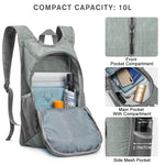 G4Free - G4Free 10L Small Travel Hiking Daypack -TN22B157E-TN22B157A-TN22B157G-TN22B157B-TN22B157J