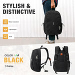 G4Free - G4Free 15L Water-Resistant Hiking Backpack Adjustable Chest Strap -TN25B521C-TN25B521B-TN25B521A