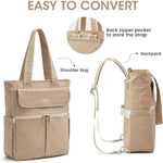 G4Free - G4Free 2 in 1 Tote Backpack Fits 15" Laptop, Women Bag Daypack -TN24B475A-TN24B475C-TN24B475B