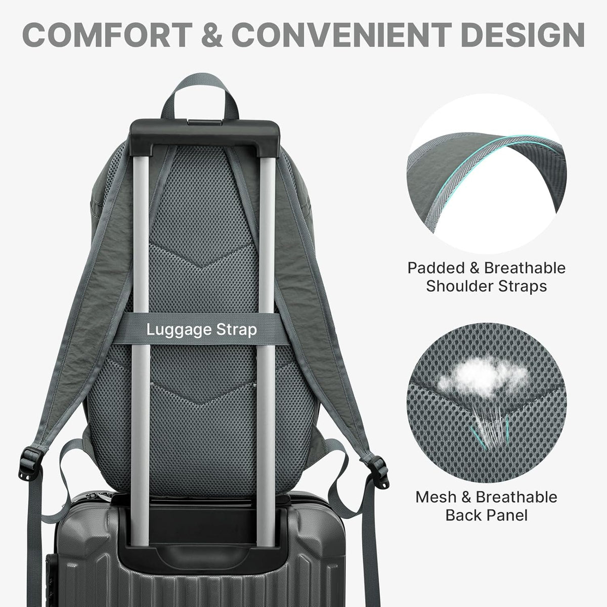 G4Free - G4Free 20L Lightweight  Hiking Travel Backpacks -TN25B612D-TN25B612B-TN25B612A-TN25B612C