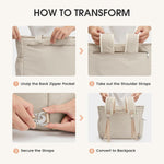 G4Free - G4Free 3 in 1 Diaper Bag with Insulated Pockets Baby Backpack -TN25B567A-TN25B567B-TN25B567D-TN25B567C