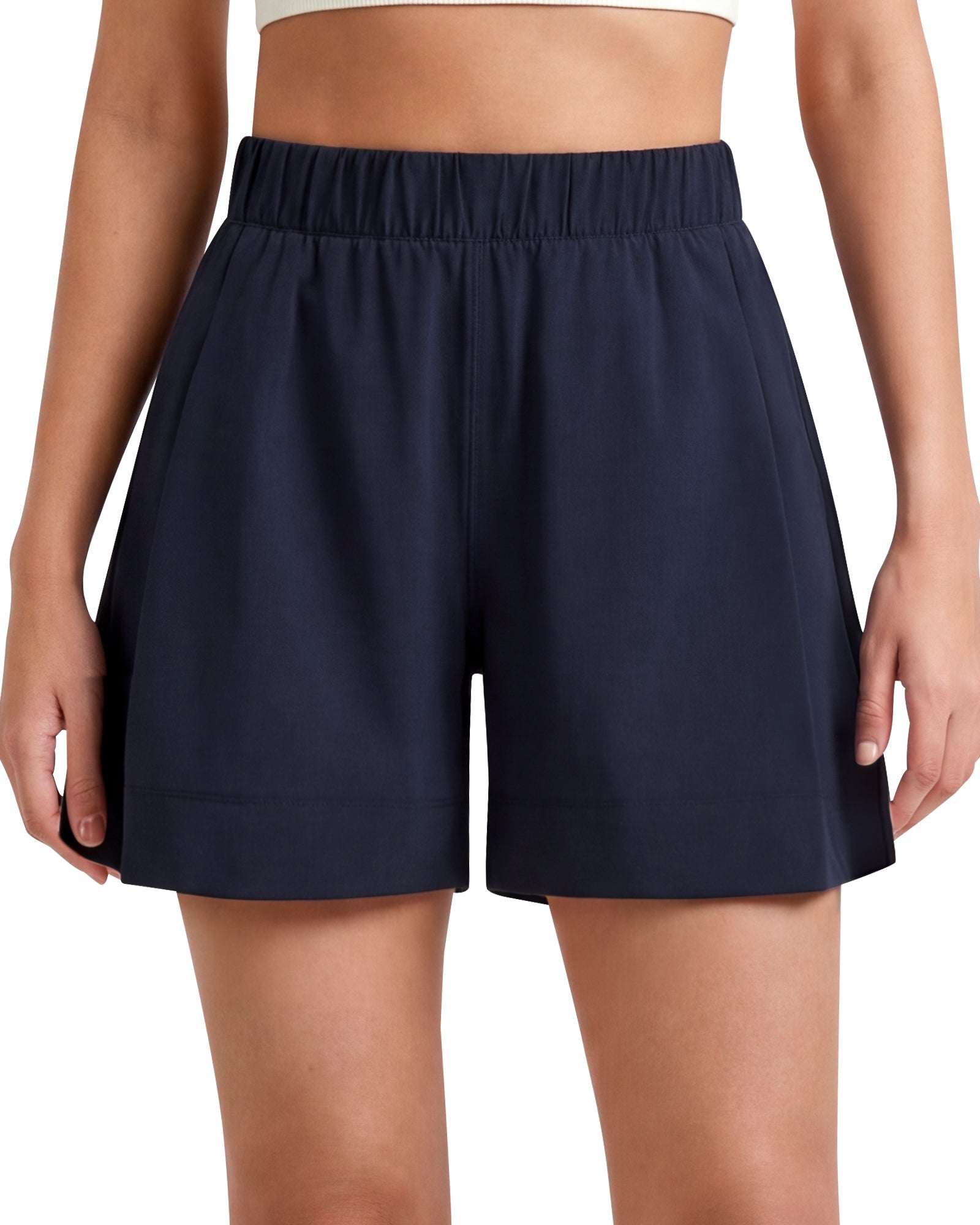 G4Free - G4Free 4" Water Resistant Side Slit Casual Shorts with Pockets -GF26E996A001A-S-GF26E996A001B-M-GF26E996A001C-L-GF26E996A001D-XL-GF26E996A001E-XXL