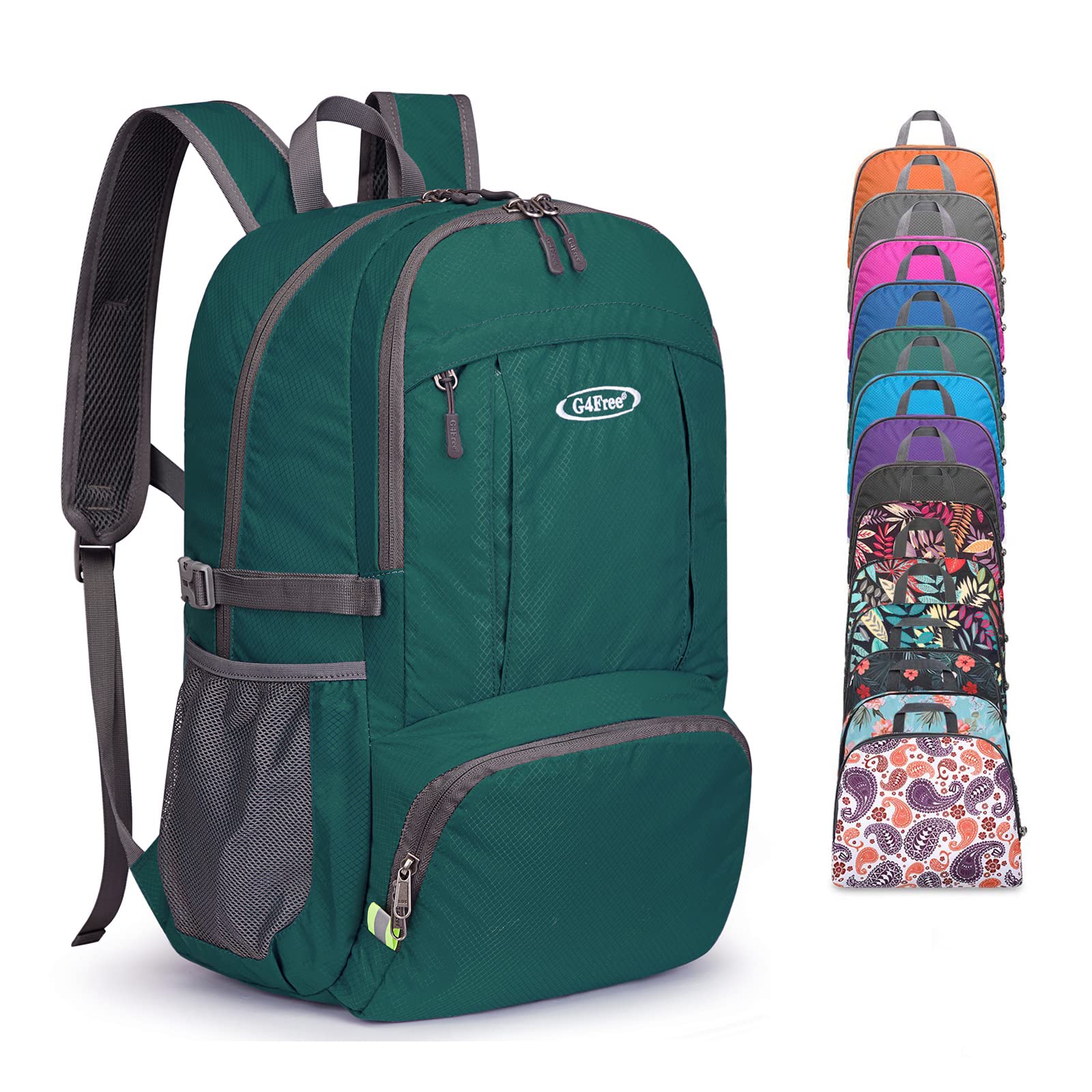 G4Free - G4Free 40L Lightweight Packable Hiking Backpack -D02V707A