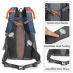G4Free - G4Free 40L Lightweight Travel Backpack with Rain Cover -TN26B623A-TN26B623B-TN26B623C