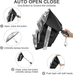 G4Free - G4Free 42/46/54/62 Inch 10 Ribs Windproof for Rain Double Canopy Auto Umbrella -NT24A453F-TN23A229F-TN23A230F-TN22A110F-NT24A453G