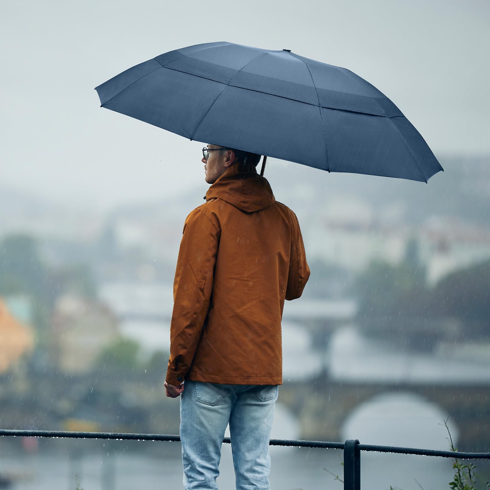 G4Free - G4Free 46/54/62 Inch Large Compact Golf Umbrella Windproof 10 Ribs -TN23A229B-TN23A230B-TN22A110B-TN23A229A-TN23A230A