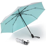 G4Free - G4Free 46 Inch Auto Open UPF 50+ UV Protection Large Travel Umbrella -D02V746A-D02V746D-D02V746M