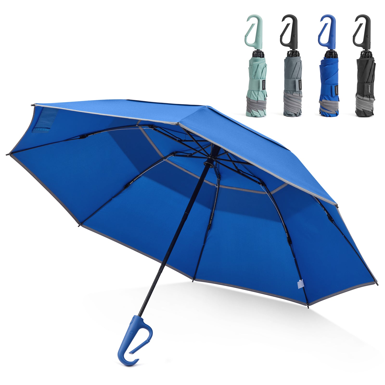 G4Free - G4Free 46" Inverted Umbrella – Carabiner Handle -NT25A620A-NT25A620B-NT25A620C-NT25A620D