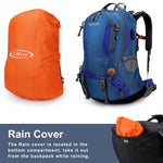 G4Free - G4Free 50L Hiking Backpack with Rain Cover for Men Women -D01V031A-D01V031D-D01V031F-D01V031B-D01V031G