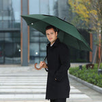 G4Free - G4Free 52/62inch Wooden J Handle Auto Open  Golf Umbrella -D02V552A-D02V657A-D02V552B-D02V657B-D02V552J